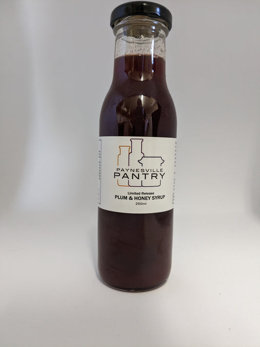 Limited Release Plum & Honey Syrup