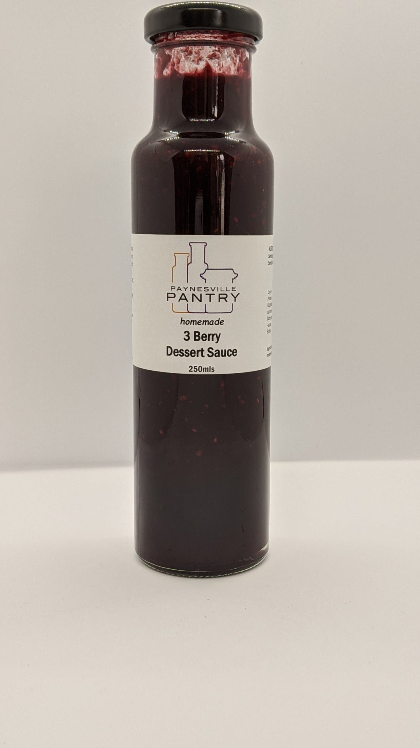 Three Berry Dessert Sauce 250ml